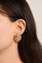 Heliophilia Silver Pendientes de Oro con Recubrimiento de Laca y Talla Única